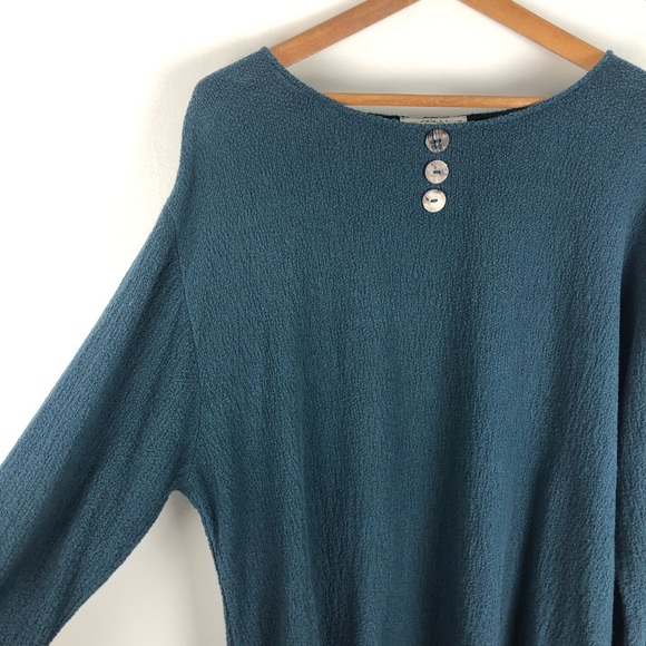 Margaret Winters lagenlook 100% cotton top 0800 - Picture 3 of 8